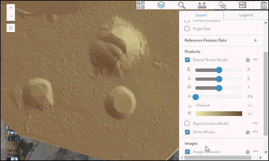 Image enhancement options Image enhancement options